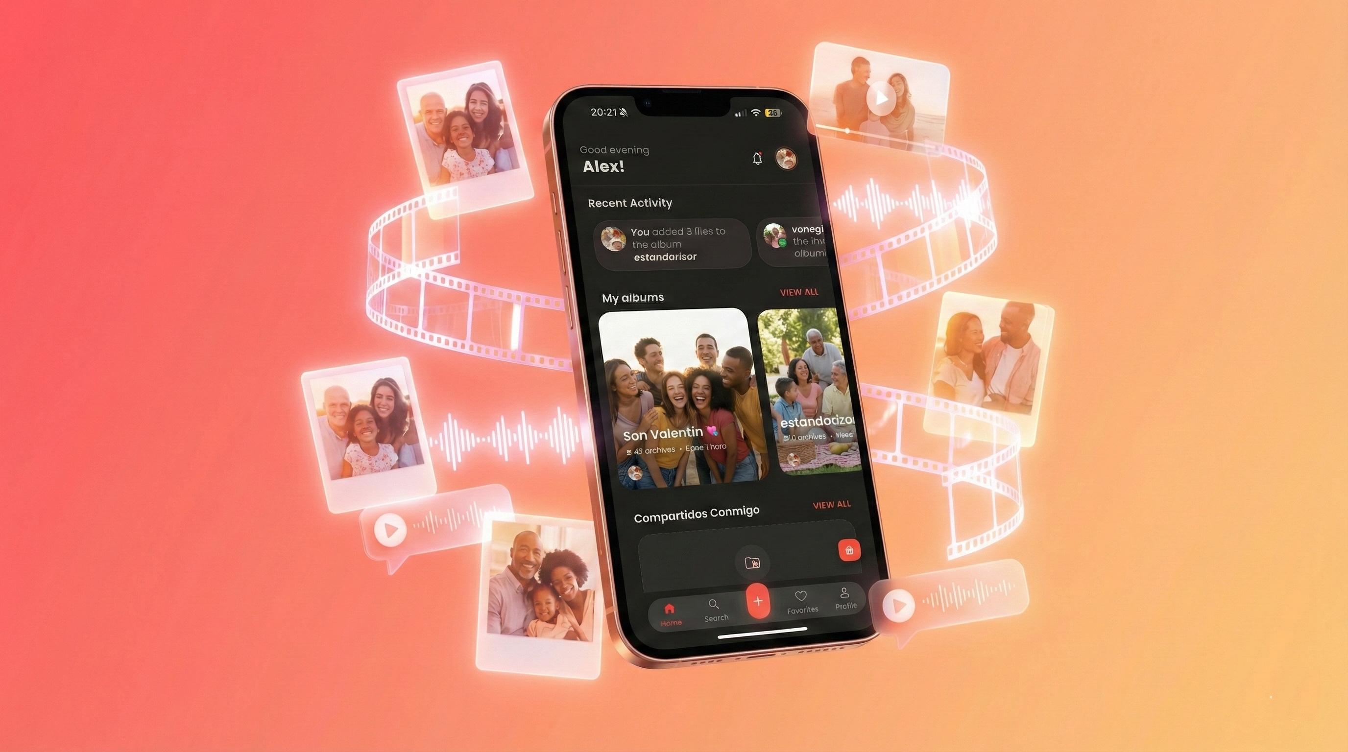 Loomdy app — weaving memories together